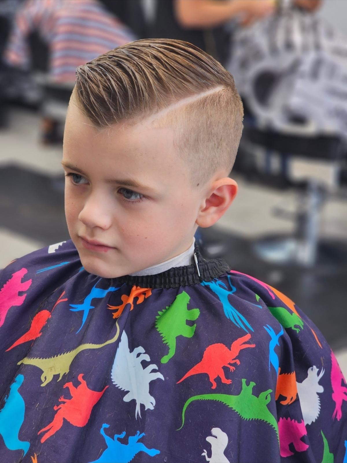 Fresh haircut style at Fadi's Barbershop Palace Westland MI